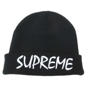 Supreme 21SS FTP Beanie ロゴ刺繍 F ブラック