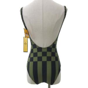 FENDI FFロゴ 水着 スイムウエア ワンピース 42 カーキ