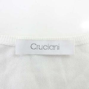 Cruciani コットンニットカットソー ホワイト