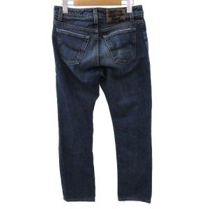 JACOB COHEN ヴィンテージ加工 デニム パンツ ボタン コットン 30 M インディゴ