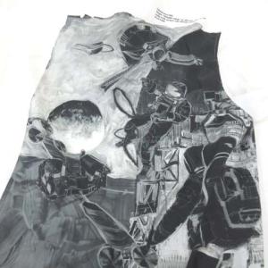 VALENTINO スペースランド アノラック ナイロンパーカー 48 ホワイト