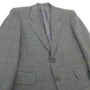 Christian Dior チェックテーラードジャケット グリーン