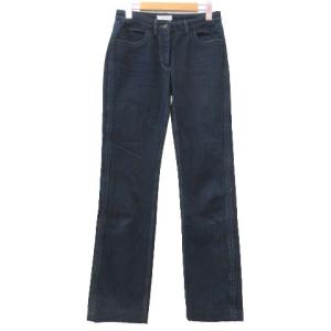 ストレートジーンズ ネイビー