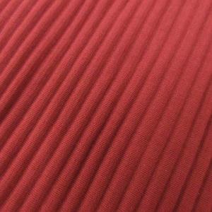 me ISSEY MIYAKE 21SS プリーツひざ丈フリルスカート F ブラウン