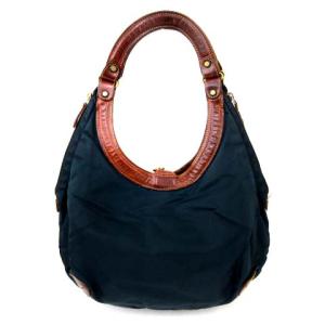 Felisi ハンドバッグ ナイロン レザー 9333 グリーン FK RRR