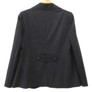 ARMANI COLLEZIONI イタリア製 国内正規 ジャケット フォーマル ビジネス 総裏 44 L ブラック  IBO15