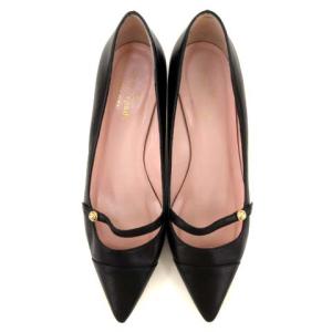 kate spade new york ポインテッドトゥレザーパンプス 7W ブラック
