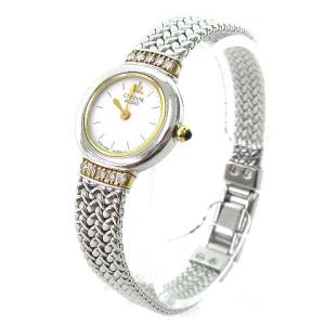 SEIKO CREDOR クレドール 18KT 18金 ダイヤ 腕時計 クオーツ