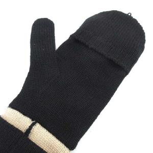 LOUIS VUITTON ゴン モーニングラム ノワール LVロゴ グローブ ブラック M70766