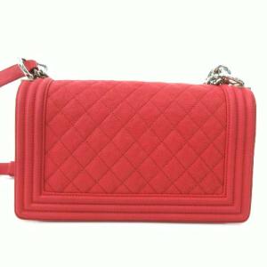 CHANEL ボーイシャネル ココマーク ショルダーバッグ チェーン キャビアスキン ピンク