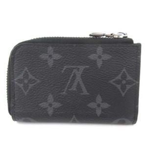 LOUIS VUITTON 19年製 モノグラム エクリプス ポルトモネ ジュール コインケース M63536