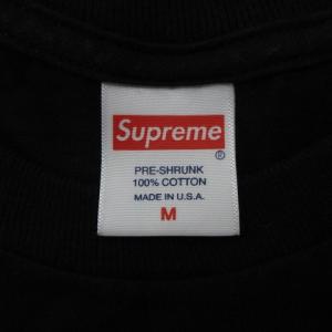 Supreme 20SS Anno Domini Tee Tシャツ 半袖 クルーネック ロゴプリント M ブラック