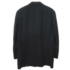 HUGO BOSS カシミヤ100% ロロピアーナ テーラードジャケット 無地 総裏地 ビジネス カジュアル 国内正規 50 Lサイズ ブラック