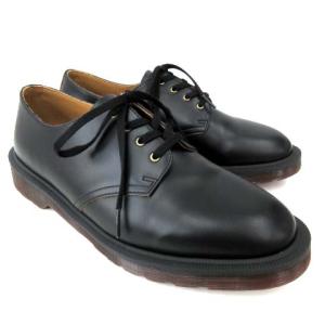 Dr.Martens 20SS ARCHIVE SMITH 4ホールシューズ ヴィンテージスムース UK8 ブラック 16056001