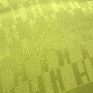 HERMES カレ40 H柄シルクスカーフ グリーン