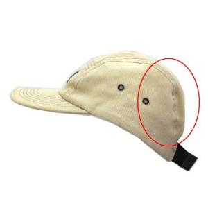 Supreme ボックスロゴ キャンプキャップ ベージュ