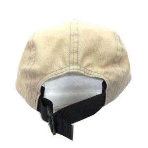 Supreme ボックスロゴ キャンプキャップ ベージュ