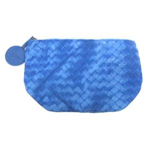 BOTTEGA VENETA  イントレッチオ リュージョン ポーチ ブルー