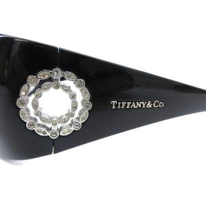 TIFFANY&Co. TF4004-B サングラス セルフレーム グラデーション ビジュー ブラック