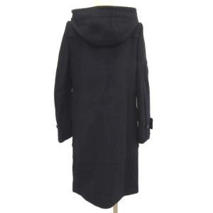 HYKE ダッフルコート メルトン 2 紺