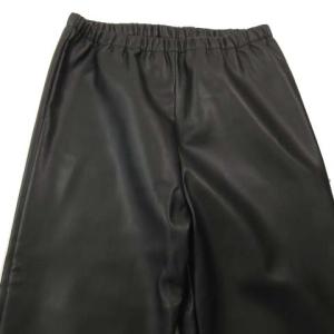 MM6 Maison Margiela 国内正規 S52KA0327 フェイクレザーレギンス パンツ 38 ブラック