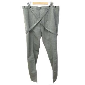 visvim 21SS TRAVAILLER BRACES PANTS サスペンダー付き L グレー