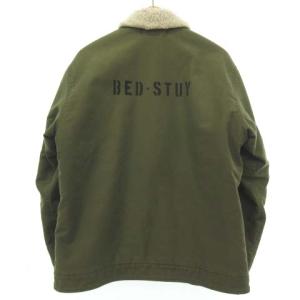 Rags Mcgregor 17AW N-1 DECK JACKET BED-STUYプリント 裏ボア ミリタリー