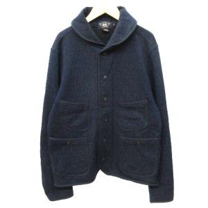 INDIGO SHAWL BEACHCLOTH JACKET S インディゴ
