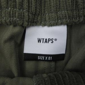 WTAPS 20AW 202BRDT-PTM04 TROUSERS コーデュロイパンツ 01 カーキ