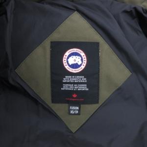 CANADA GOOSE WYNDHAM PARKA FUSION FIT XS カーキ