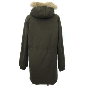 Theory ダウンモッズコート カーキ