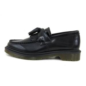 Dr.Martens タッセル ローファー ADRIAN ポリッシュレザー シューズ エイドリアン 28cm 黒