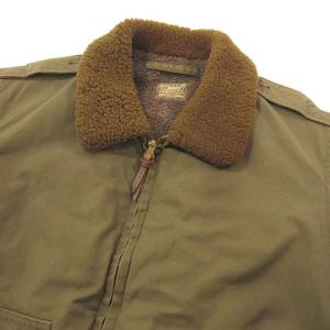 THE REAL McCOY'S STAGG COAT B-10 フライトジャケット 38 カーキ