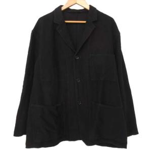 Graphpaper セットアップ モールスキン ワーク ジャケット イージーパンツ ブラック