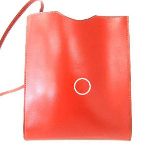 HERMES ポシェット オニメトゥ ミニポーチ レザー 茶