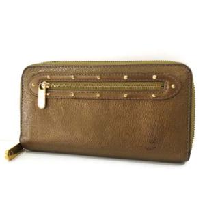 スハリ ジッピーウォレット ブラウン