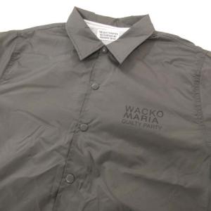 WACKO MARIA 21SS 天国東京ロゴプリントコーチジャケット グレー