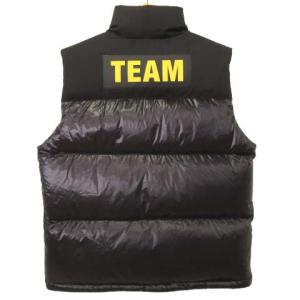 NEIGHBORHOOD 18AW TEAM DOWN N VEST ダウンベスト L 黒