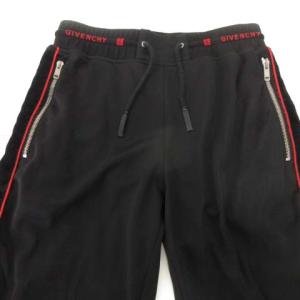 GIVENCHY BM503W300Bトラッパンツ ジップポケット 裾ゴム S ブラック