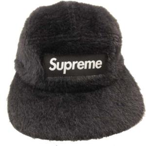 Supreme ボアフリースキャップ ボックスロゴ 黒