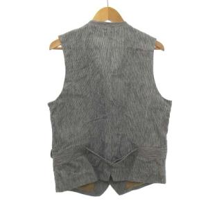 OLD JOE ベスト ロゴボタン ベルト付き 日本製 ブルー