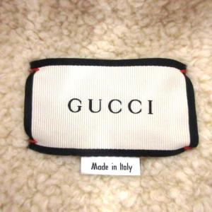 GUCCI 488406 18AW Animalium Embroidered corduroy jacket