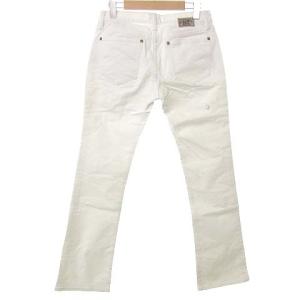 RALPH LAUREN デニム パンツ ラインストーン 11 ホワイト