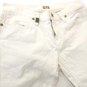 RALPH LAUREN デニム パンツ ラインストーン 11 ホワイト