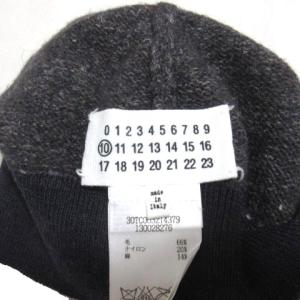 Martin Margiela 10 ウールビーニー S ネイビー  