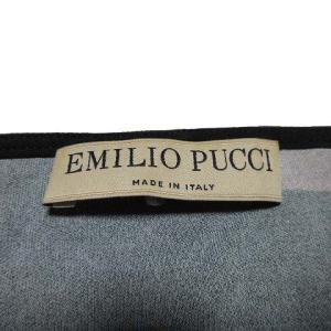 Emilio Pucci フレンチスリーブ総柄カットソー  36 パープル