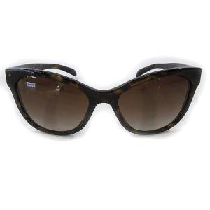 PRADA 2AU-6S1 ウェリントン サングラス セルフレーム デミ柄 ブラウン