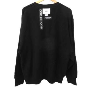 WTAPS UNDERCOVER 21AW ONE ON ONE GIG CREWNECK スウェット ブラック