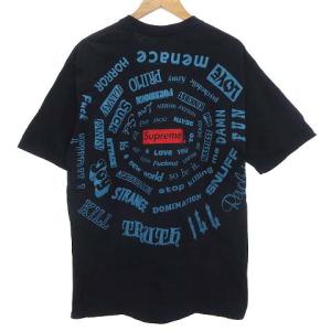 Supreme 21SS Spiral Tee L ネイビー