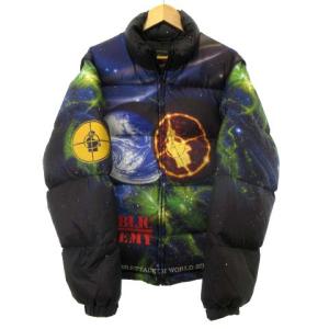 UNDERCOVER Public Enemy Puffy Jacket 宇宙柄 S マルチカラー